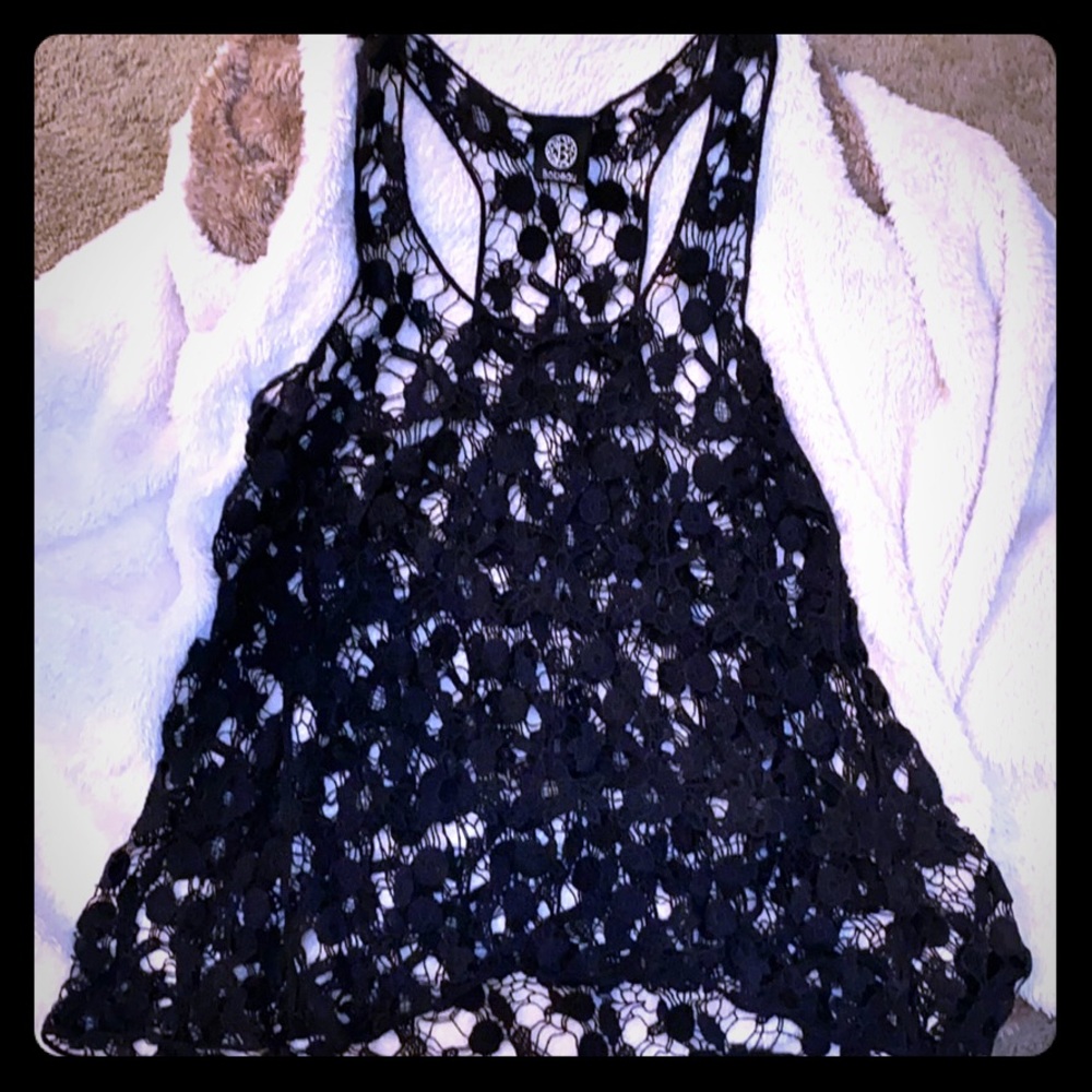 Boho Bobeau crochet tank top